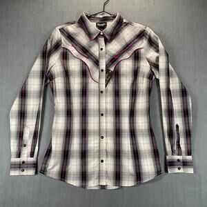 Wranglers Retro Snap Button Shirt - S